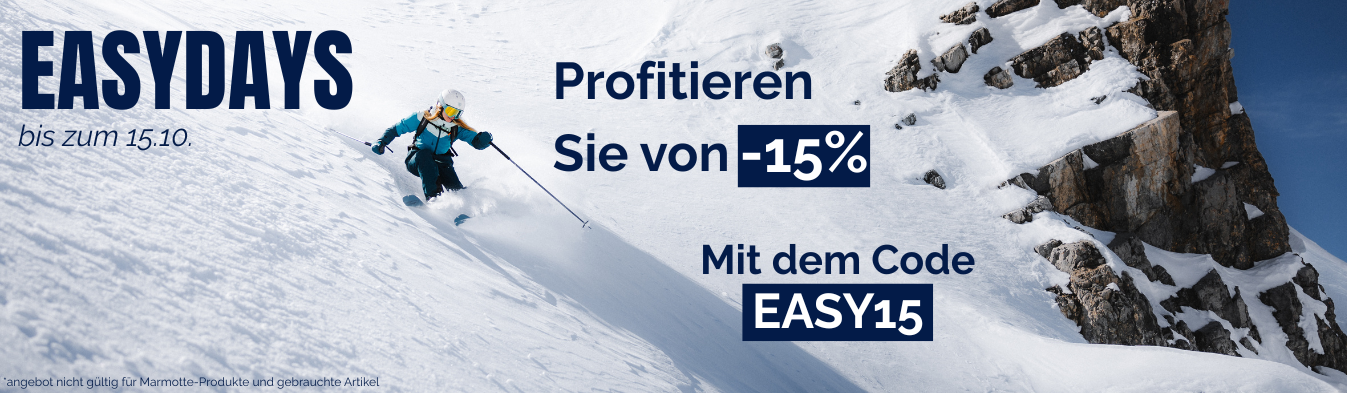 EASYDAYS // -15% vom 01.10. bis 15.10.